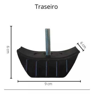 Kit Câmara Ar Traseira Xre300 Aro 18 + Trava Pneu Traseira Schrader