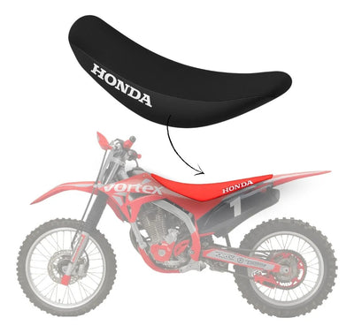 Capa Banco Crf250f 2019/2022 (todas) Preto Vortex