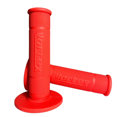 Manopla Laranja Neon Punho Guidão Moto Trilha/motocross Universal Vortex